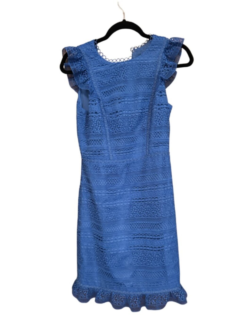 J Crew Blue Lacey Dress